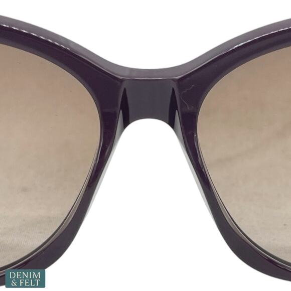 NEW Marc Jacobs Marc 336/S Plum Brown Gradient Cat Eye Sunglasses Designer UV main image 4